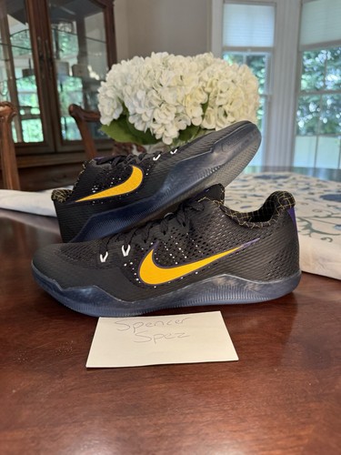 Nike Kobe 11 XI Low Carpe Diem 2016 Black Purple Size 13