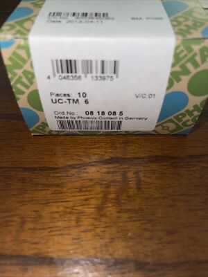 NEW Phoenix Contact 0818085 UC-TM6 Terminal Block Marker Labels Free Shipping