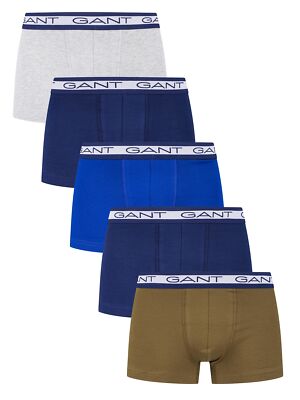 

Набор из 5 мужских плавок GANT Basic, разноцветный, Multicoloured, 902035553-335