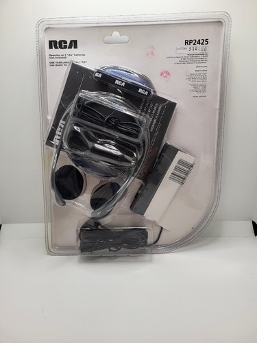 RCA RP2425 PERSONAL CD PLAYER TAPE ADAPTER, CAR KIT, XPHONES,45-SECOND ESPX,NIP