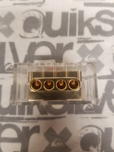 Old School Rockford Fosgate Negative Ground Block