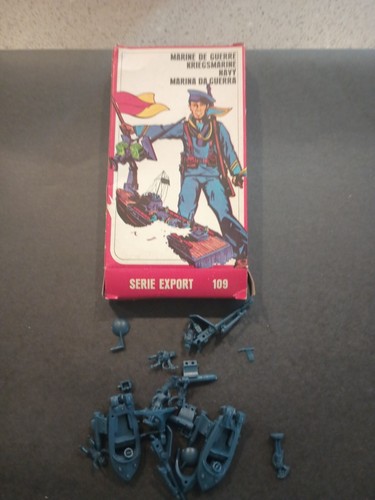 Vintage Atlantic Navy Figure Set 109 1/72 Scale