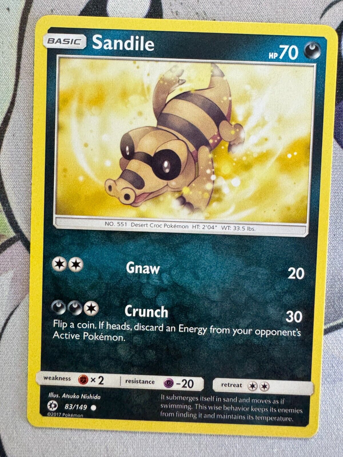 Sandile Non Holo English Pokemon TCG BKZ289 | eBay Sandile Non Holo English Pokemon TCG BKZ289 | eBay
