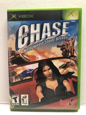 Chase Hollywood Stunt Driver (Microsoft Xbox, 2002) Complete w/ Manual - Tested