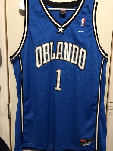 ウェア Nike Orlando Magic McGrady 4XL Jersey 2003-04 Orlando Magic McGrady #1 Nike Swingman Jersey (Home) XXL