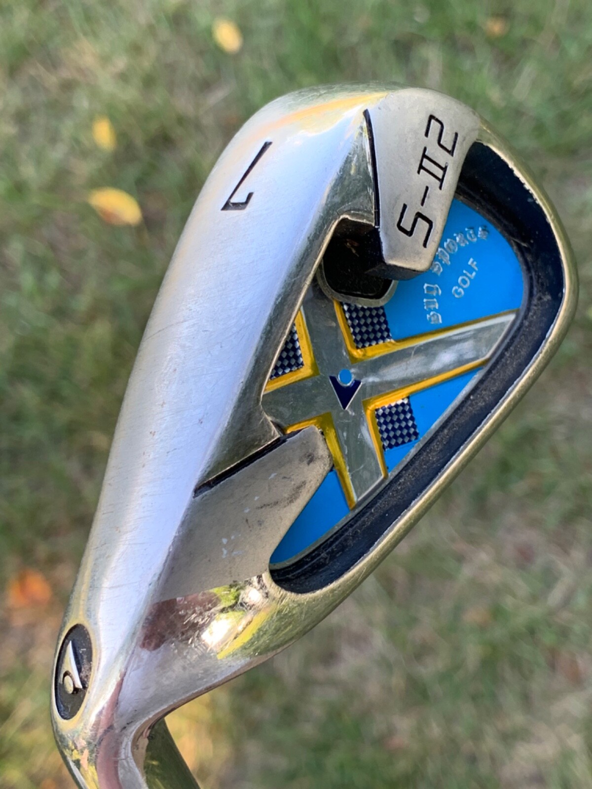 LEFTY SVG S-II2 GOLF CLUB SINGLE IRON #7 (CALLAWAY X22 CLONE) $9.99 SHIP