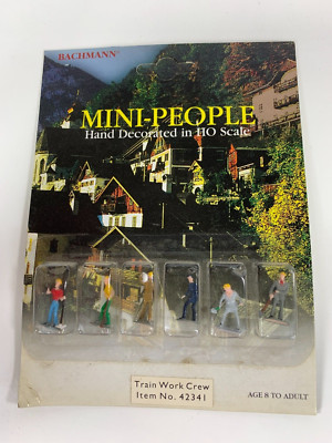 Bachmann 42341 Mini People Train Work Crew, HO scale
