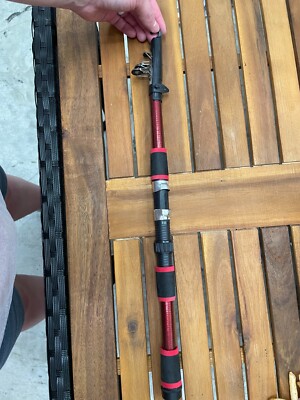 Compact Telescoping Fishing Rod - Red 70''