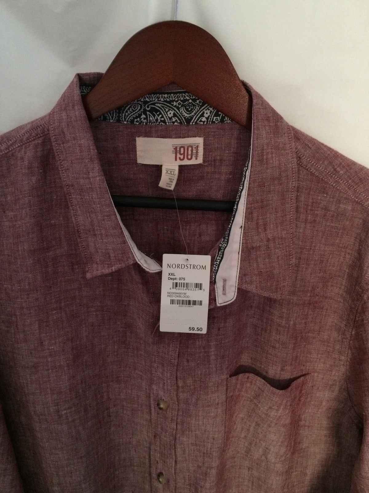 Camisas para hombre Nordstrom informales lisas con botones