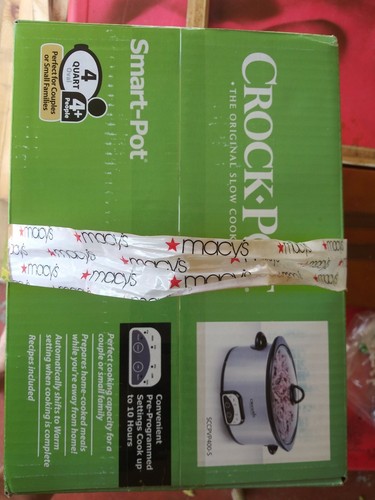 Crock Pot SCCPVP400-PY Smart-Pot 4-Quart Digital Slow Cooker