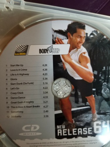 Les Mills Body Step New Release #64 Instructors Kit DVD CD & Choreography Notes