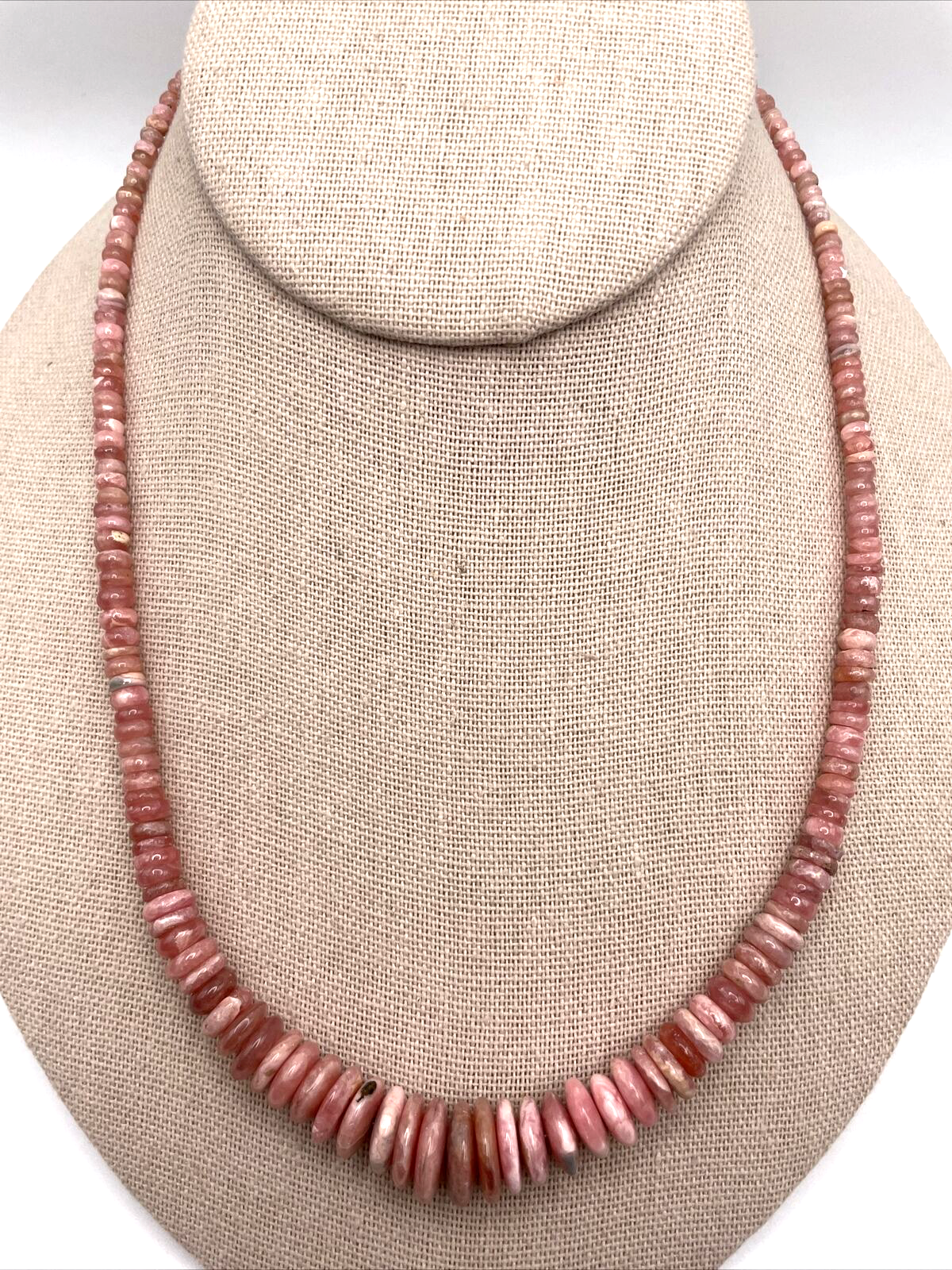 オンライン直売 ジェイ キング スターリングシルバー菱マンガン鉱ディスクは ビーズ ネックレスを等級づけました 新品 箱入り アリババ 販売 Ronole Com