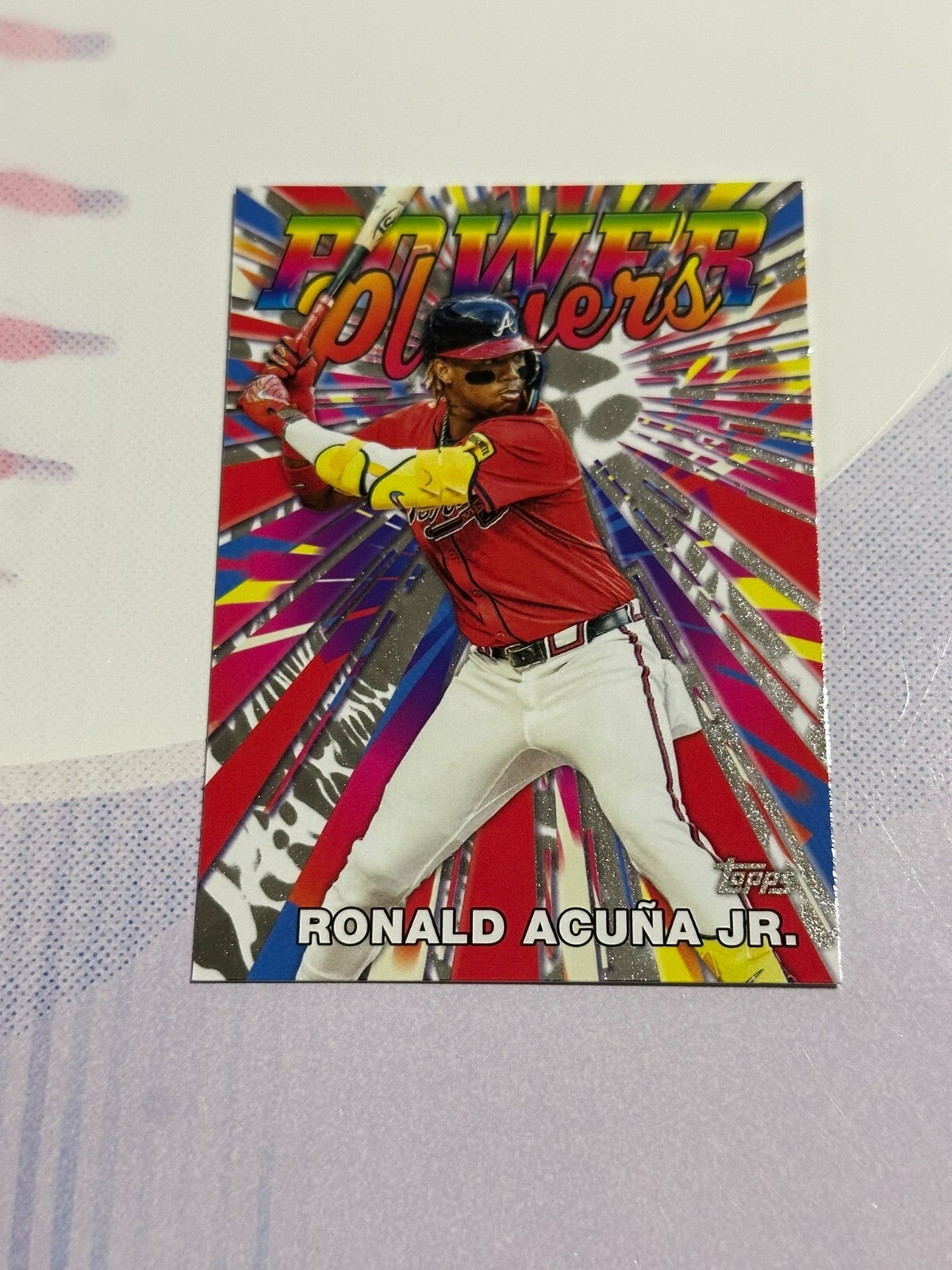 2025 Topps Series 1 -#PP-3 Ronald Acuna Jr. Power Players