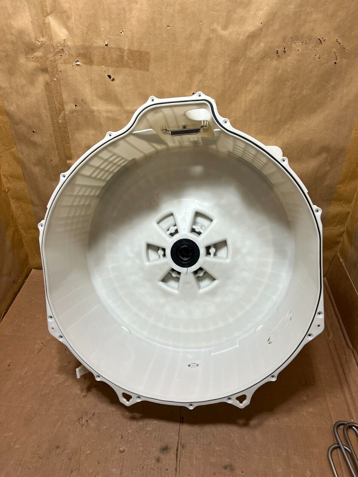 AJQ74873910 Original LG Washer Outer Tub Rear Cabinet only-WKE100HVA, WKE100HWA AJQ74873910 Original LG Washer Outer Tub Rear Cabinet only-WKE100HVA, WKE100HWA