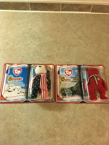 Rare!!! McDonalds International Bears Collection 2!