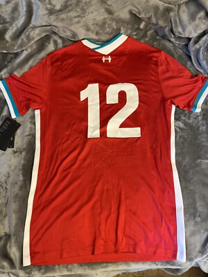 Nike Liverpool FC 2020/21 Stadium Soccer Jersey home Red #12 LFC