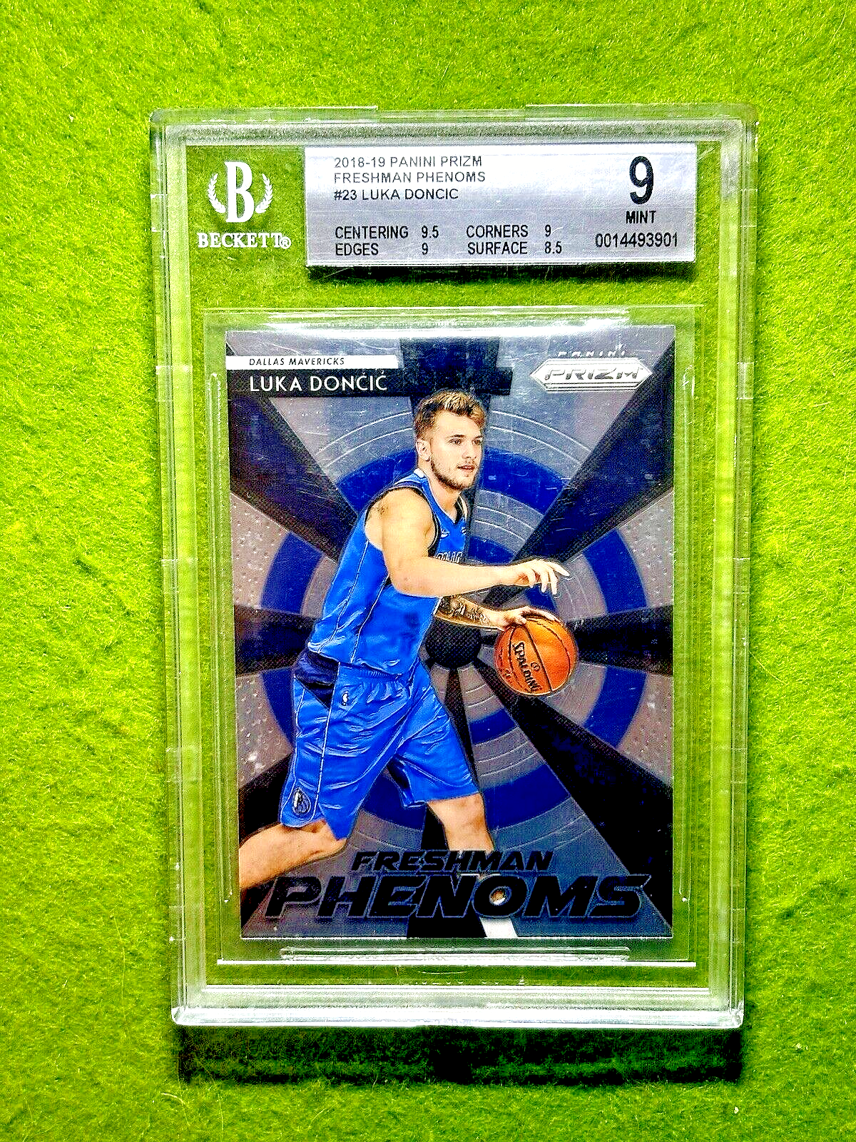 PANINI prizm DONCIC NBA ルーキー 9 rc Luka Doncic PRIZM ROOKIE CARD BGS 9 MT RC 2018-19 Panini