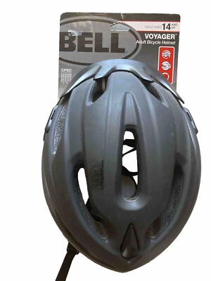 Bell Voyager Adult Bicycle Helmet Black 14+ 21.25-24  NEW