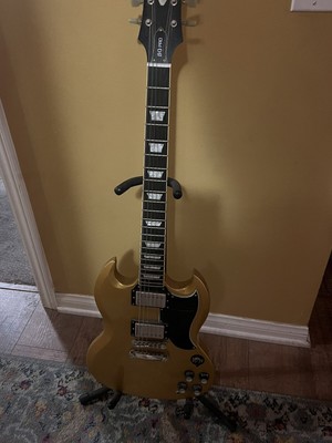 Epiphone SG Traditional Pro Electric Right-Handed Electric Guitar Metallic Gold