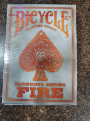 Elements Series - Fire - Smoke Edition [Bicycle] - Playing