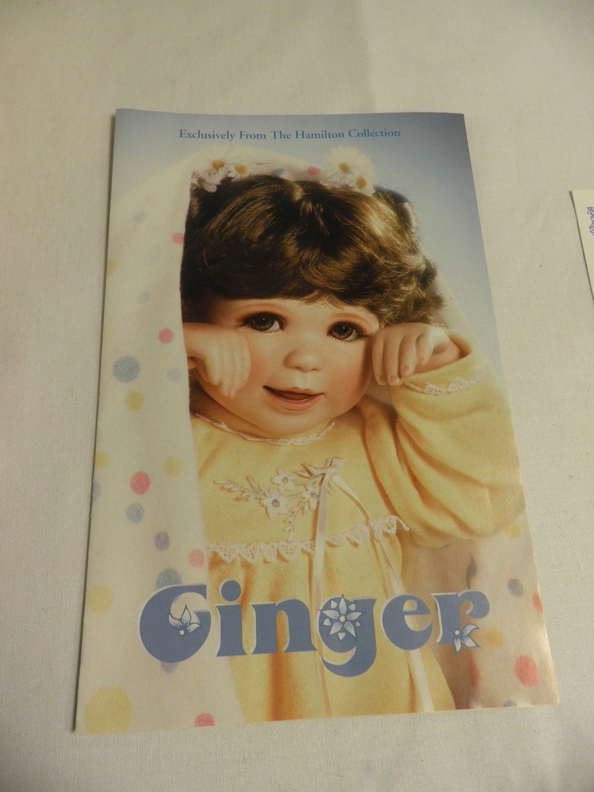 HAMILTON COLLECTION PORCELAIN DOLL BY CONNIE WALSER DEREK 