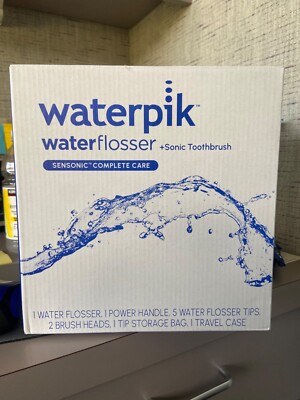WATERPIK Sensonic Complete Care Water Flosser and Sonic Toothbrush