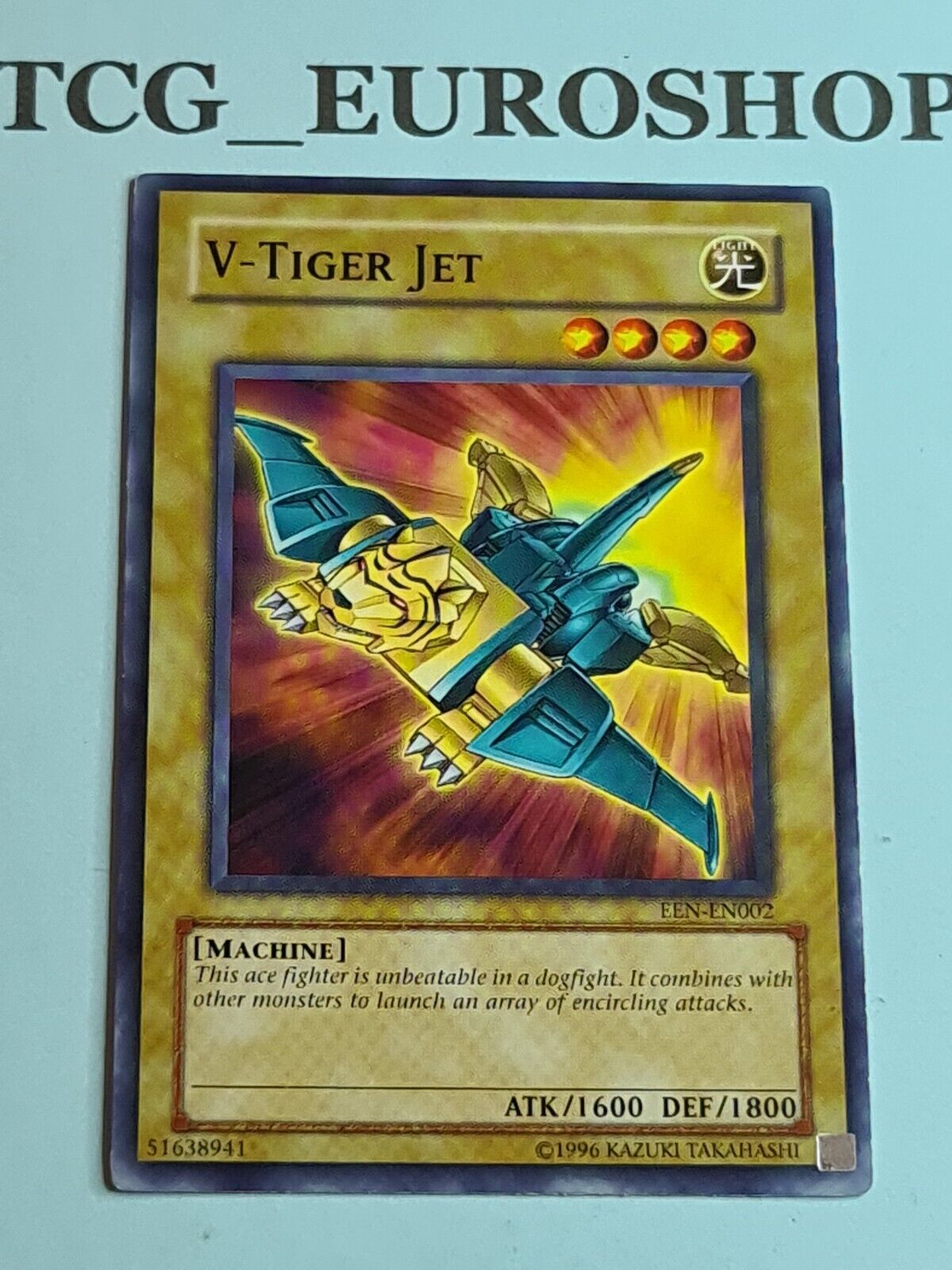 V-TIGER JET | YUGIOH | EEN | COMMON | 2005 | ENGLISH | NM V-TIGER JET | YUGIOH | EEN | COMMON | 2005 | ENGLISH | NM