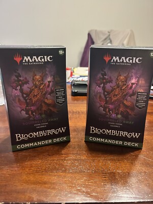 Magic The Gathering Bloomburrow - SQUIRRELED AWAY - Commander Deck - (Lot Of 2)