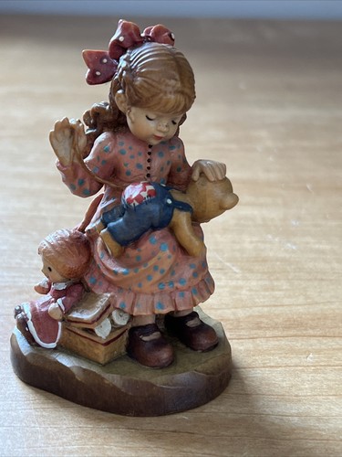 木製 置物 ANRI 4/400 Sarah Kay ANRI Vintage Sarah Kay As Good As