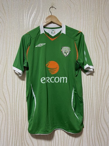 IRELAND 2008 2009 HOME FOOTBALL SHIRT SOCCER JERSEY UMBRO sz
