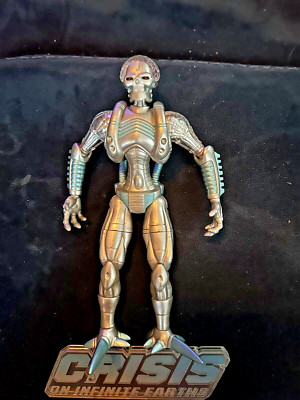 DC Direct Crisis on Infinite Earths Robot Brainiac Figure used
