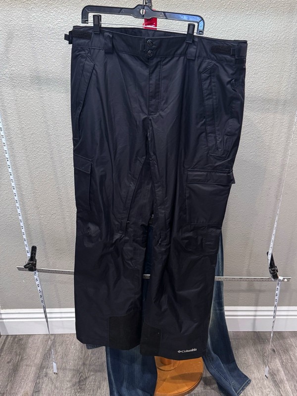 MINT Unworn Columbia Ski Pants Omni Heat XL 40 x 33 Black | eBay