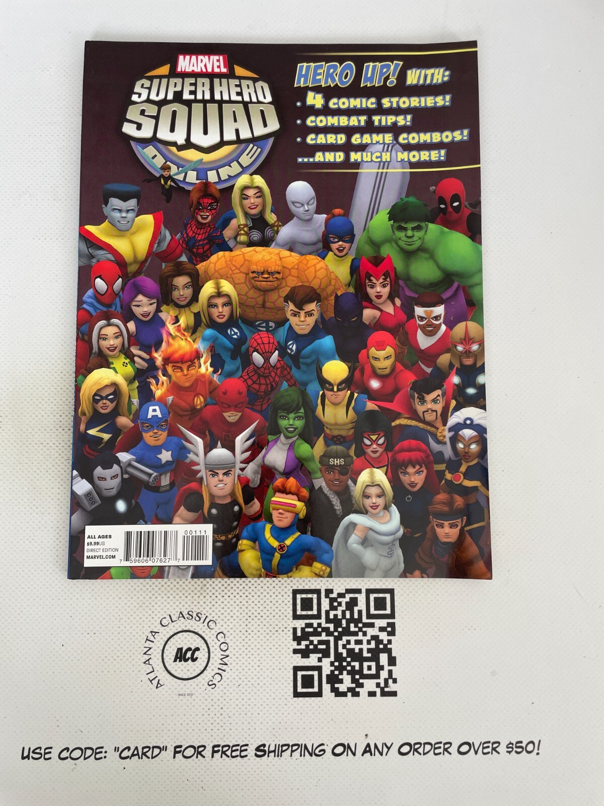 Super Hero Squad Online #1 Marvel Comic Book Magazine