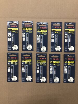 (10 Pack) Bosch ITPH3201 PH3 2  Phillips Head Power Insert Bit