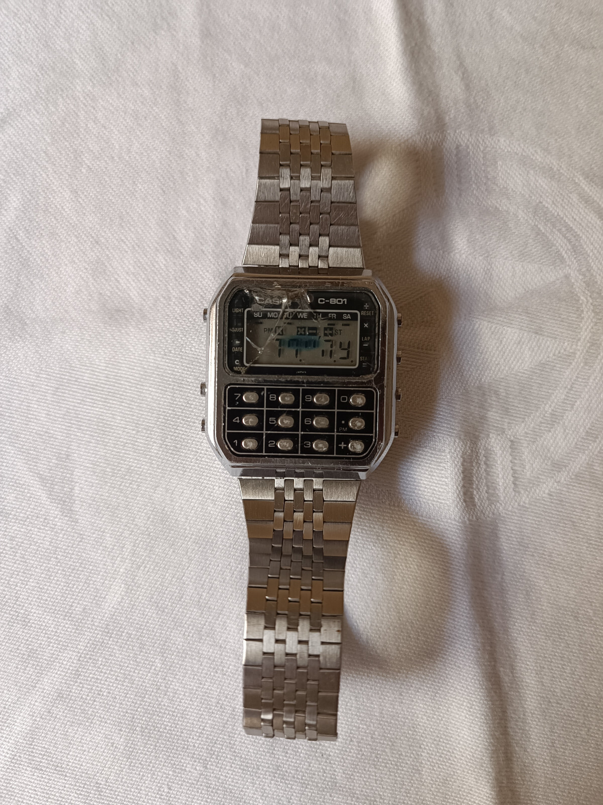CASIO C-801 CALCULATOR WATCH Black MODULE 133 | eBay CASIO C-801 CALCULATOR WATCH Black MODULE 133 | eBay