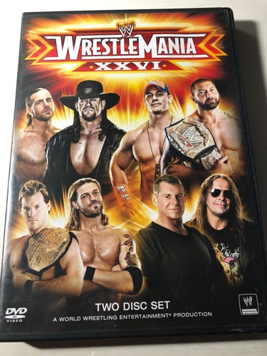 WWE WrestleMania XXVI DVD World Wrestling Entertainment