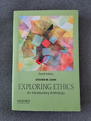 Exploring Ethics: An Introductory Anthology - Paperback - Excellent condition 