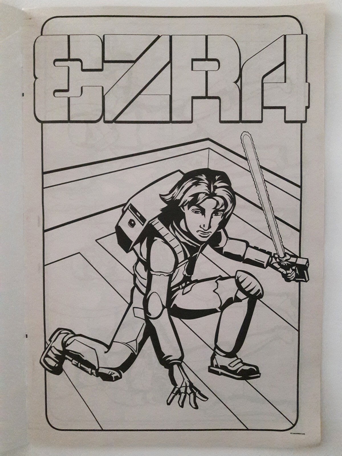 Star Wars Rebels Giant Coloring And Activity Book - From Movie Theme