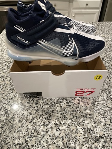 NIKE Force Zoom Trout 7 28cm 最終値下げ Nike Force Zoom Trout 7 Metal Spikes Photo Blue 13 Baseball