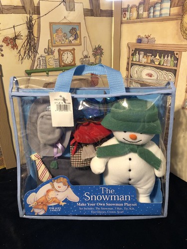Vintage The Snowman  -  Make Your Own Snowman Play set Playset  NEW  Eden Toys