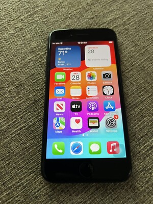 Apple iPhone SE 2nd Gen - 64GB (MX9K2LL/A) Unlocked USED