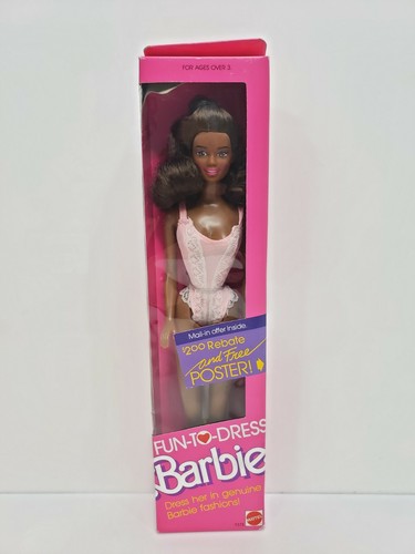 Vintage 1988 Mattel Fun-To-Dress Barbie 1373 | eBay