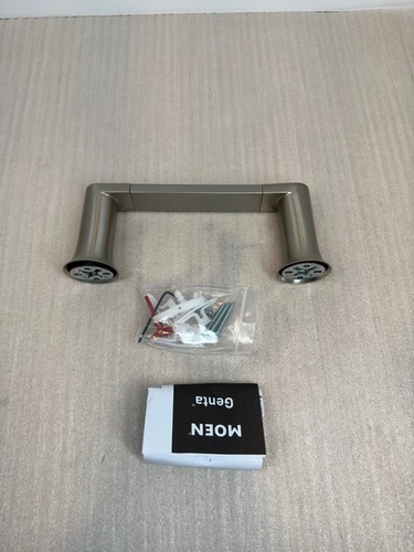 Moen Bh3686bn Genta Towel Ring Brushed Nickel Inches Tall Moen