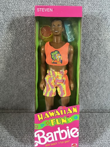 1990年製 ビーチボーイズ マスコットベア Vintage In Box Barbie Tropical Splash Ken 