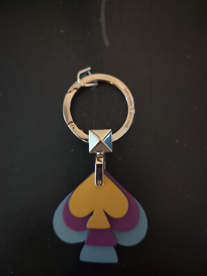 Kate Spade Stacked Spade Keyfob Key Chain SeaSide