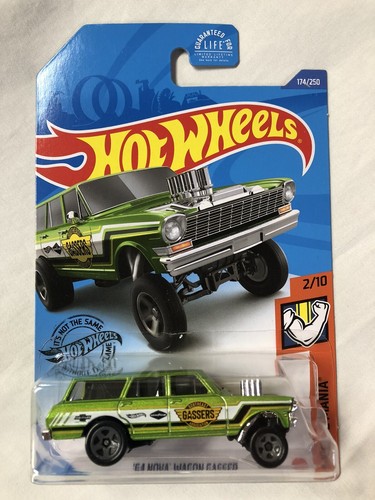 Hot Wheels '64 Chevy Nova Wagon Gasser 🔥 Green 🔥 | eBay
