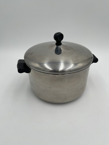 Lot Casseroles Farberware - 1 Faitout 4 Qt Et 2 Casseroles 2 & 3 Qt Avec Couvercles - Acier