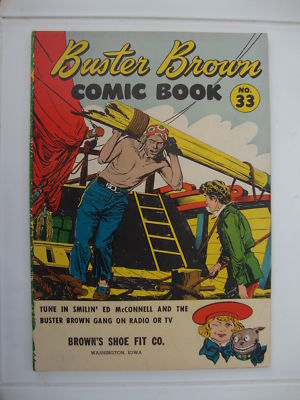 Buster Brown Comic Book #33 G/VG Zakka's Debt | eBay