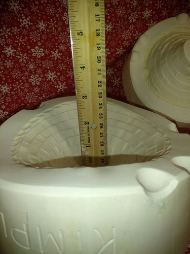 Kimple Mold 449 Easter Basket No Handle Porcelain or Ceramic Slip Casting Molds