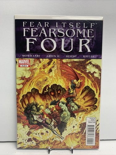 Fear Itself: The Fearsome Four #4 - 2011 Marvel Comics | eBay